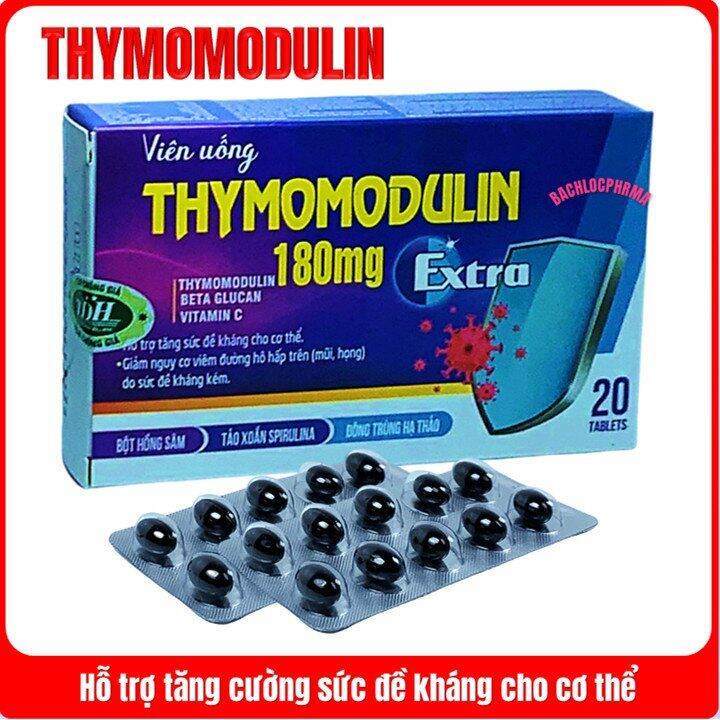 Viên uống Thymomodulin 180mg tăng cường sức đề kháng phòng tránh bệnh