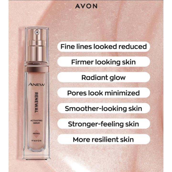 Avon Anew Renewal Activating Power Serum With Protinol Ml Lazada Ph