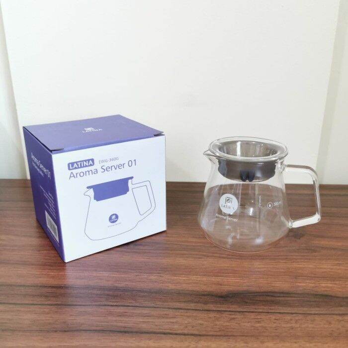 Latina Aroma Coffee And Tea Server Ml Pot Kopi Teko Kaca Teko