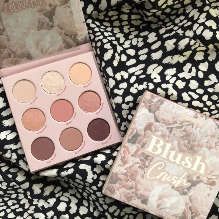 Authentic ColourPop Blush Crush Or Nude Mood Eyeshadow Palette Lazada PH