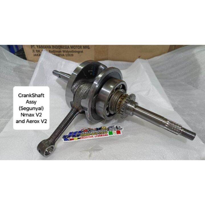 CRANKSHAFT ASSY SEGUNYAL STOCK FOR YAMAHA AEROX V2 And NMAX V2 B6H