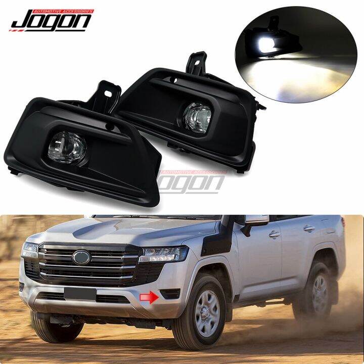 LED Car Front Bumper Headlight Fog Lamp Daytime Running Light DRL For