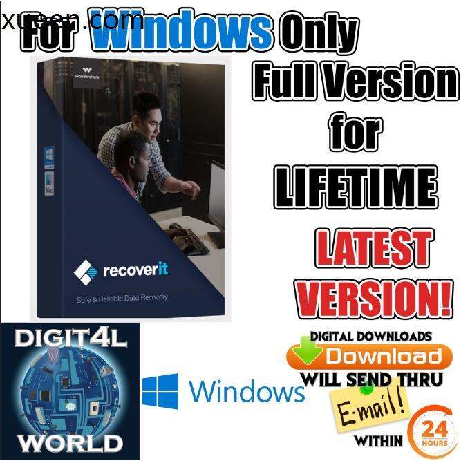 Ready Stock Wondershare Recoverit Pro Data Recovery App Full