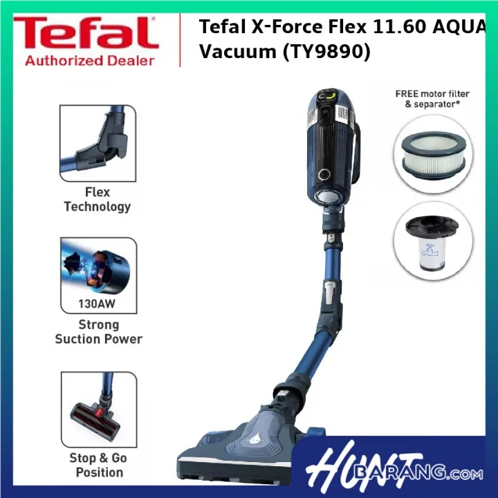 Tefal X Force Flex 11 60 AQUA Vacuum TY9890 Lazada