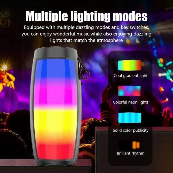 Bt Rgb Wireless Bluetooth Speaker Mini Bass Stereo Surround