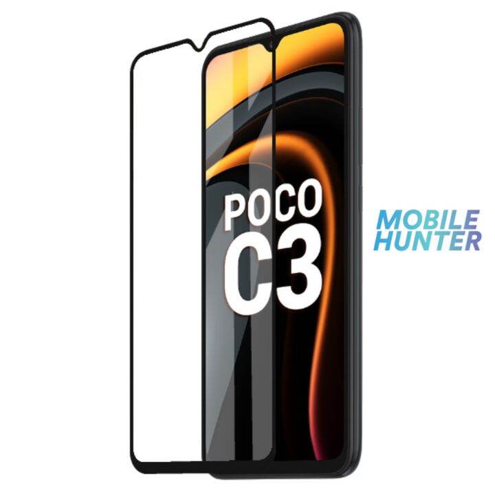 Xiaomi Poco C Xundd Axe D Full Screen Tempered Glass Black Lazada Ph