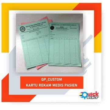 Kartu Rekam Medis Kartu Status Pasien Medical Record Lazada Indonesia