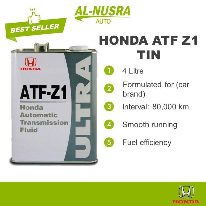 Honda Atf Z Tin L Auto Transmission Fluid Gear Oil Minyak Gearbox