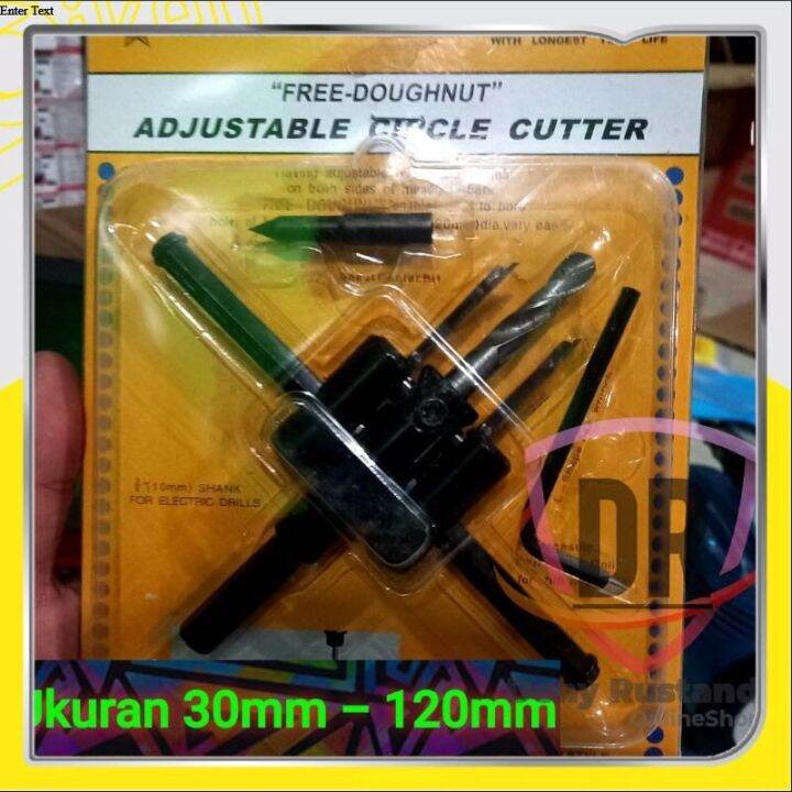 Mata Bor Kayu Jangka Mm Mm Adjustable Circle Hole Cutter