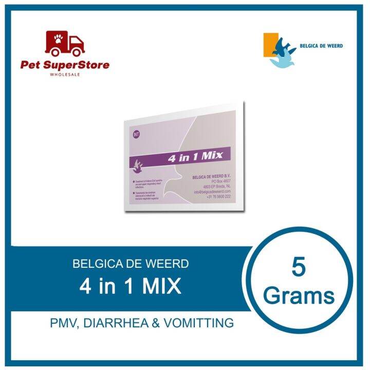 Belgica De Weerd Supplement In Mix Powder For Racing Pigeon