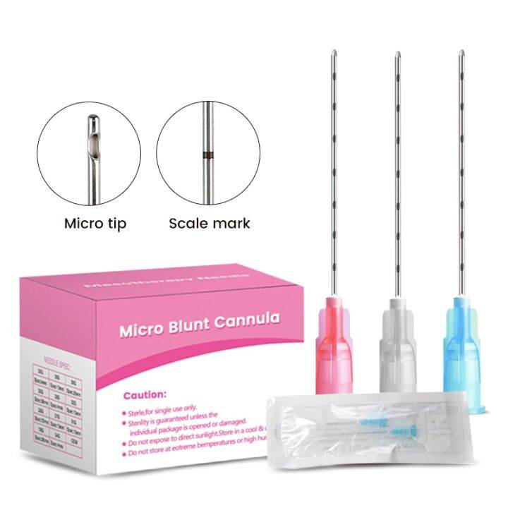 High Quality Korea Fine Micro Blunt Needle Canula 14G 90MM Blunt Tip