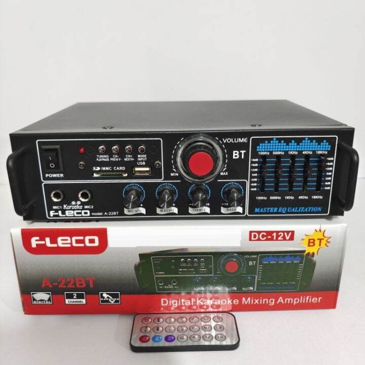 Amplifier Original Fleco A Bt Amplifier Bluetooth Usb Sd Fm Mp