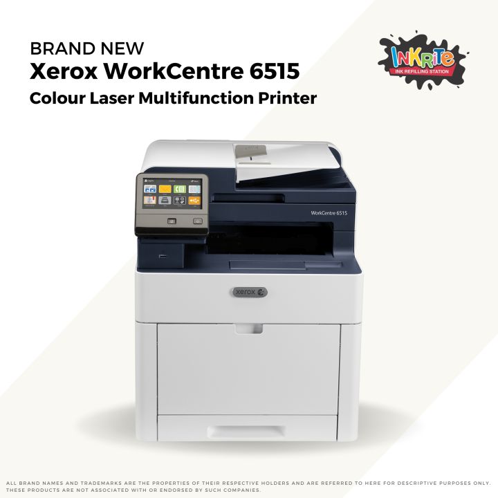 Brand New Xerox WorkCentre 6515 Colour Laser Multifunction Printer