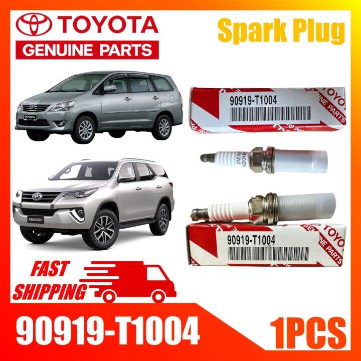 Original Toyota Premium Spark Plug 90919 T1004 1PCS Fortuner