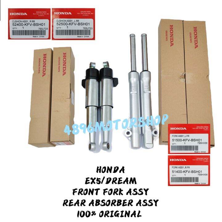 Combo In Original Bsh Honda Ex Ex Dream Front Fork Assy