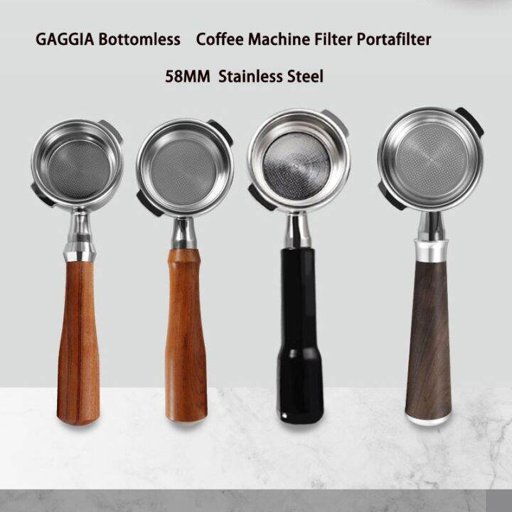 GAGGIA Bottomless Naked Portafilter Coffee Espresso Stainless Steel