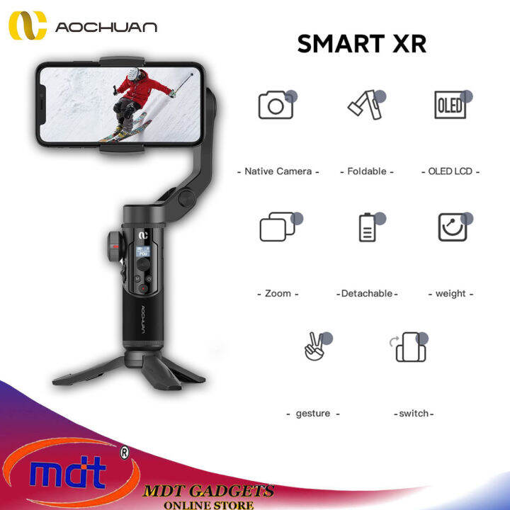 AOCHUAN Smart XR 3 Axis Gimbal Stabilizer With OLED Screen Portable