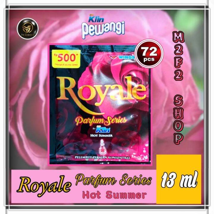 So Klin Royale Softener Parfum Hot Summer Sachet Ml Kemasan