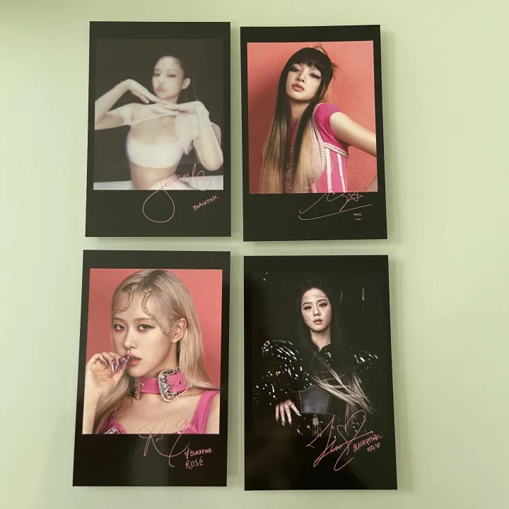 Onhand Official Blackpink Born Pink Ktown U Pob Photocards Digipack