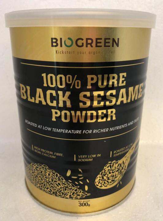 Biogreen Pure Black Sesame Powder Lazada