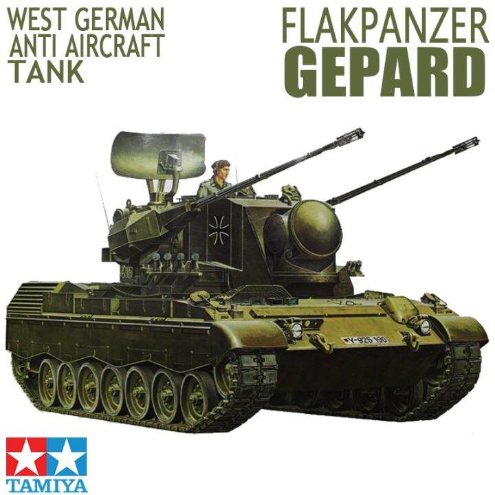 Tamiya 35099 1 35 West German Anti Aircraft Tank Flakpanzer Gepard