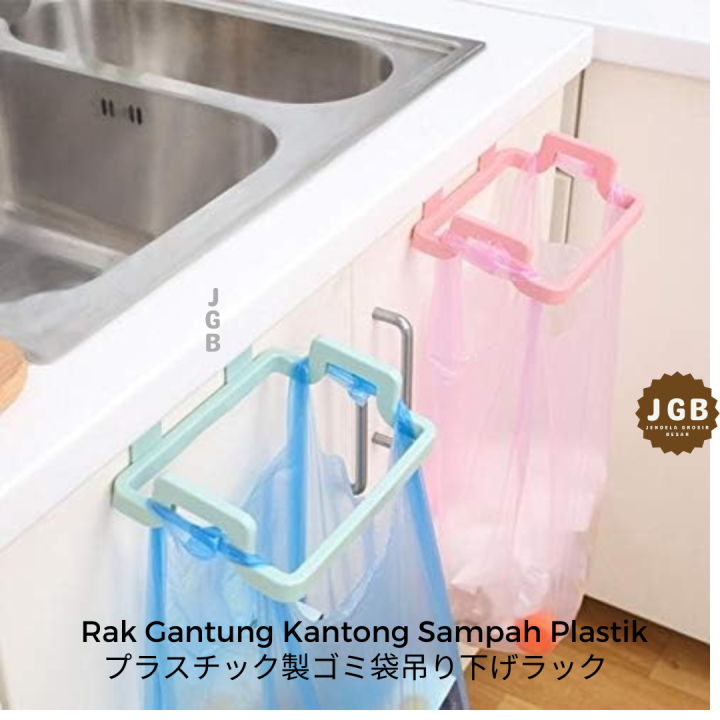 Gantungan Kantong Plastik Sampah Rak Gantung Kantong Sampah Plastik