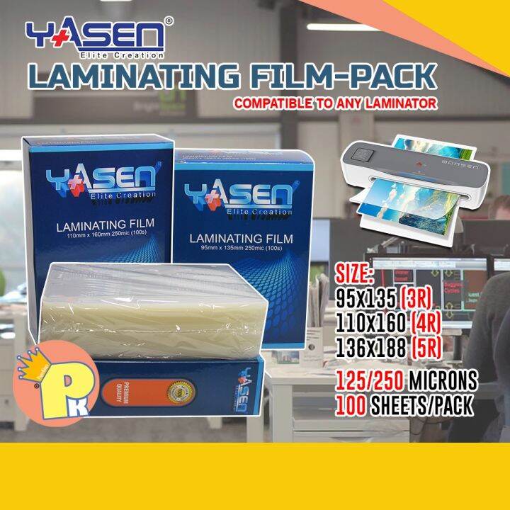 FI Cut Size Laminating Film 250 Microns 125 Microns 3r Size 4r Size 5r