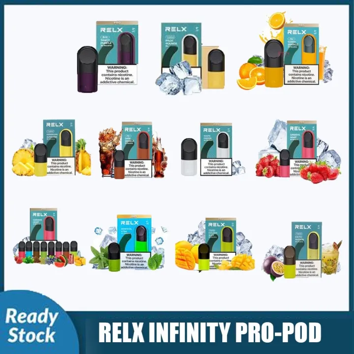 Relx Infinity Pro Replacement Single Pods Compatible In Infinity Device