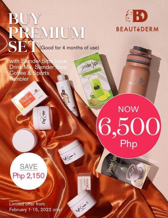 BEAUTéDERM Premium Set with FREEBIE Lazada PH