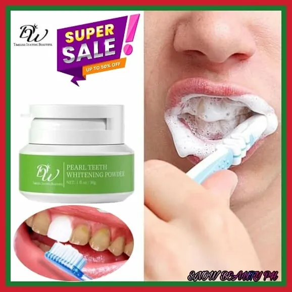 On Sale Now New Original Dw Pearl Teeth Whitening Activated Powder