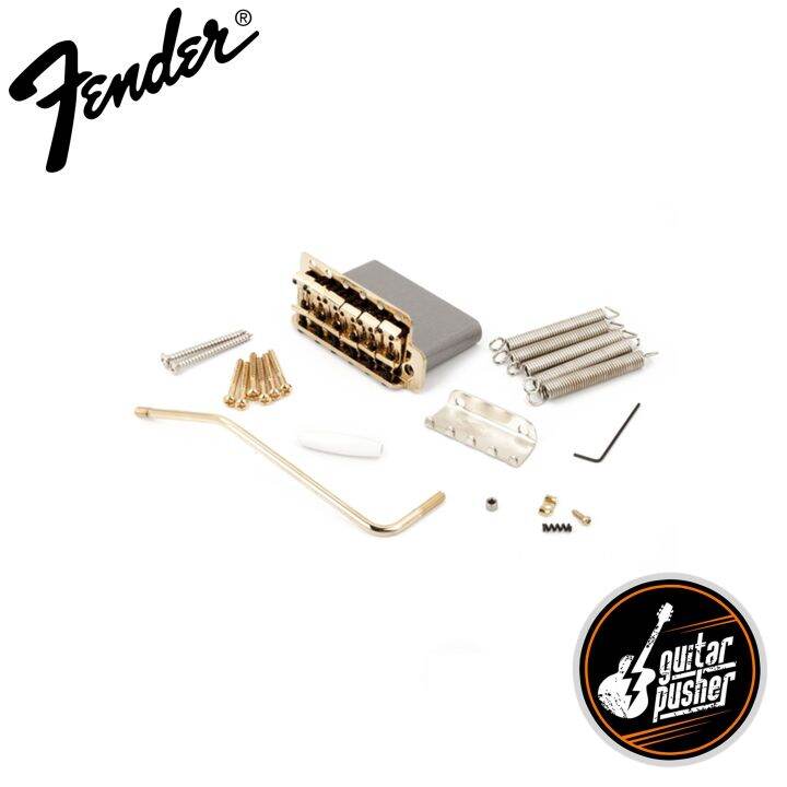 Fender American Vintage Strat Tremolo Bridge Assembly Gold