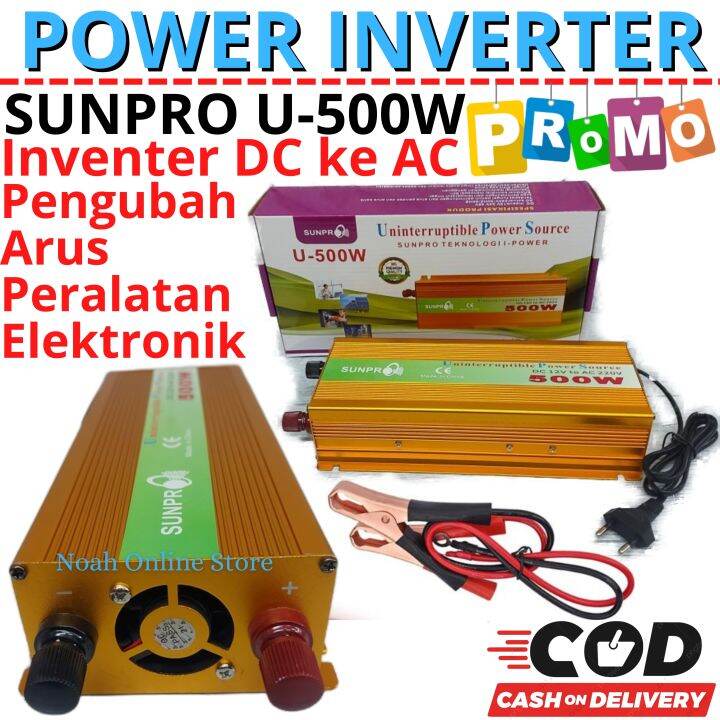 Power Inverter Watt Sunpro U Power Sunpro Inventer Dc To Ac