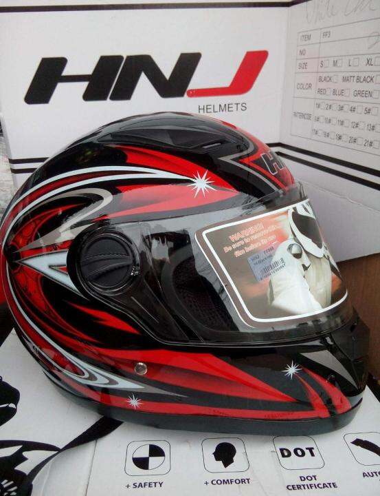 Hnj Full Face Helmet Lazada Ph