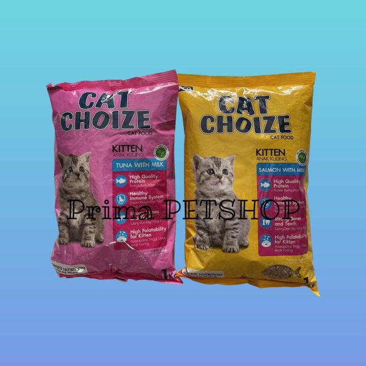 Cat Choize Kitten Kg Tuna With Milk Salmon With Milk Lazada Indonesia