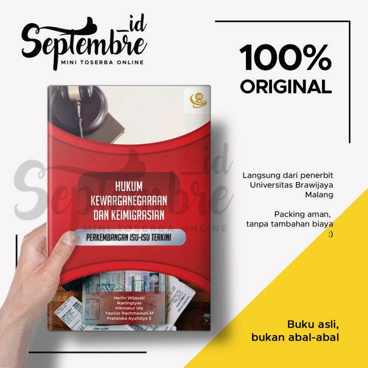 Buku Original Hukum Kewarganegaraan Dan Keimigrasian Perkembangan Isu