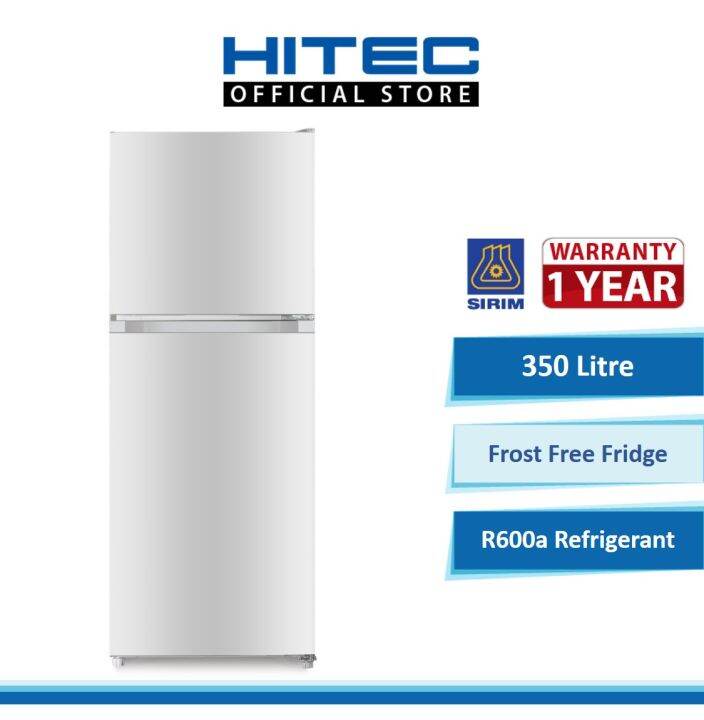 Hitec Frost Free Fridge 350L With 2 Door HTR F380 Lazada