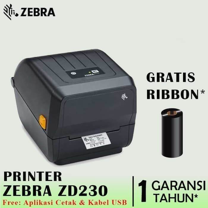 PRINTER BARCODE THERMAL LABEL PRINTER ZEBRA ZD 230 ZD230 GT820