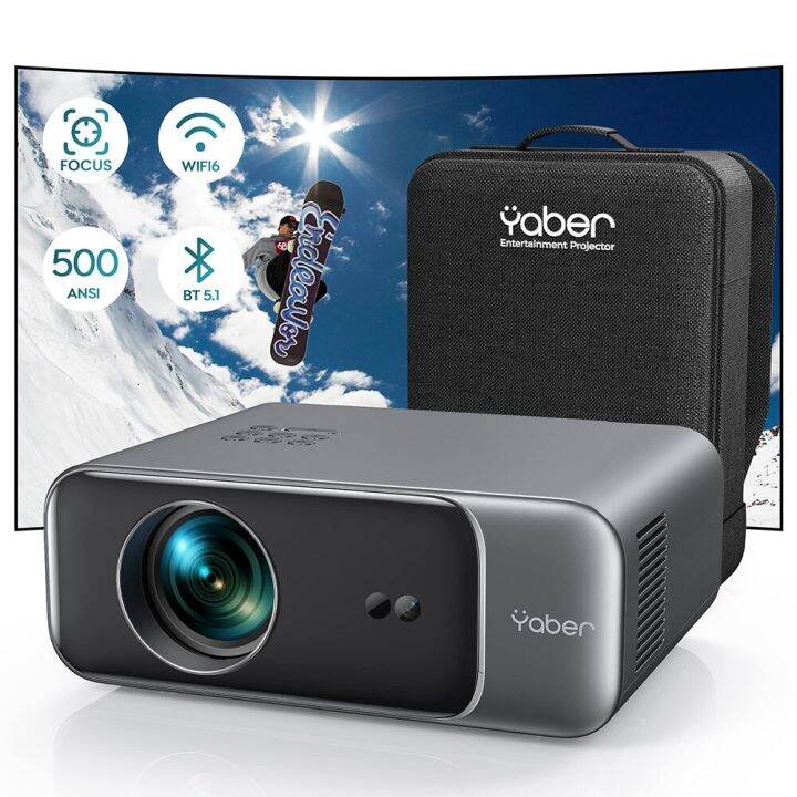 Yaber Pro V Wifi Bluetooth Video Projector Ansi With Wifi And