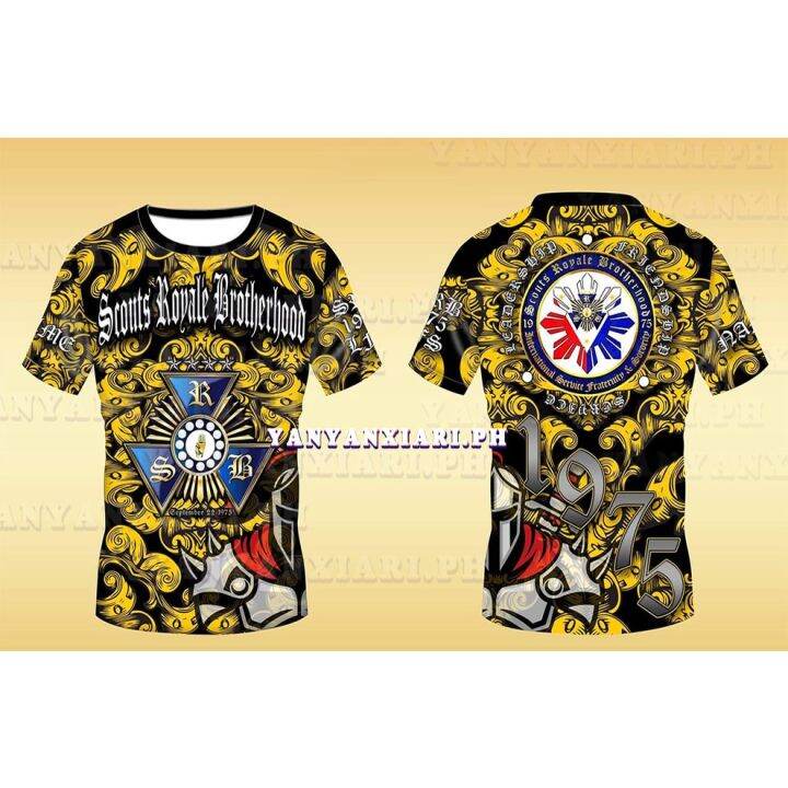 SRB Quality Tshirt Scout Royale Brotherhood Full Sublimation 3D Printed