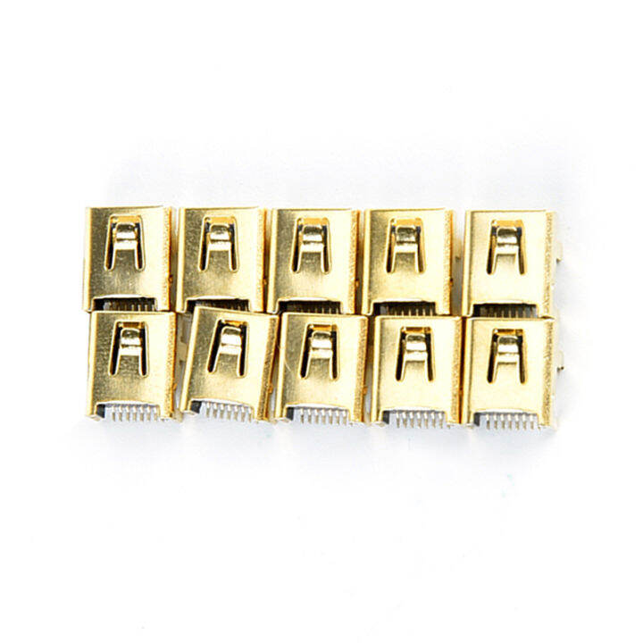 Pcs Pcs A Lot Plated Mini Usb Pin Female Jack Pcb Smt Socket