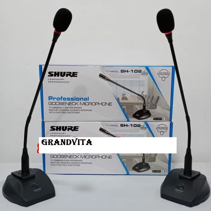 Mic Meja Shure SH 102 Conference Microphone Lazada Indonesia