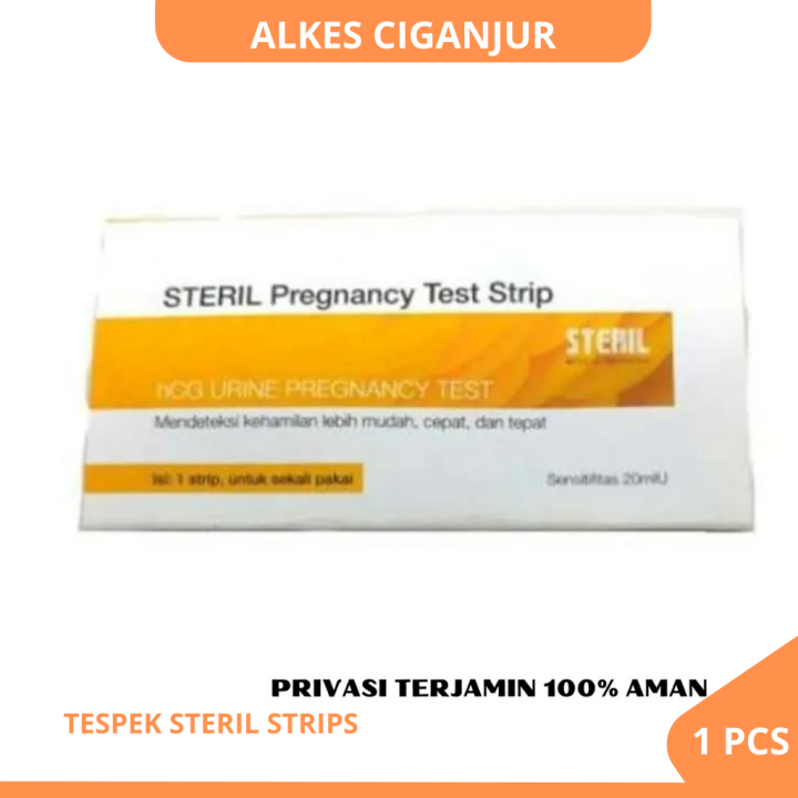 Tespek Steril Strip Test Kehamilan Strip Tes Pack Tespack Kehamilan