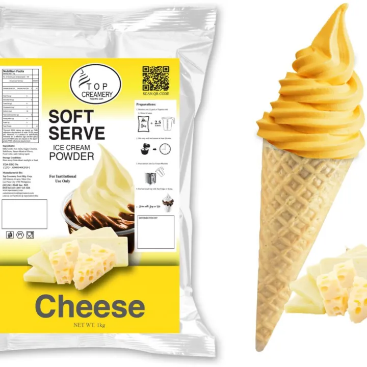 Topmix Cheese Soft Serve Ice Cream Powder Kg Top Creamery Lazada Ph