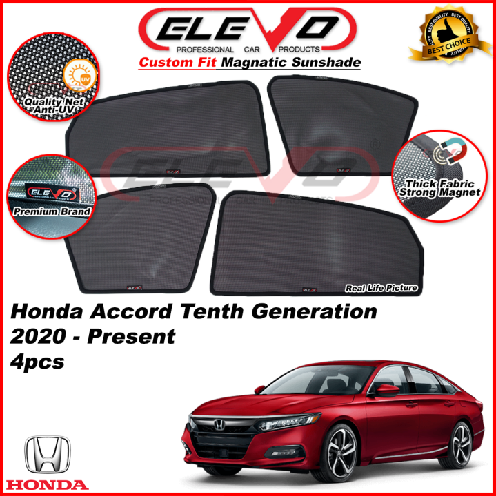 Elevo Honda Accord Present Magnetic Custom Fit Sunshade Magnet