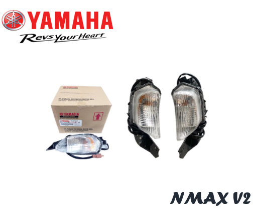 100 ORIGINAL YAMAHA NMAX V2 FRONT SIGNAL LAMP ASSY DEPAN LAMPU KIRI