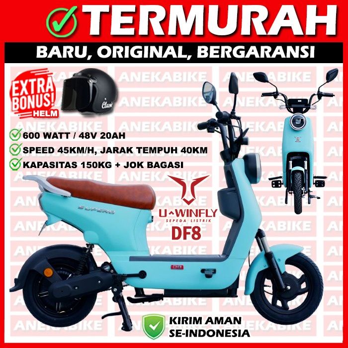 Sepeda Listrik Uwinfly Df Dragon Fly Garansi Resmi Lazada Indonesia