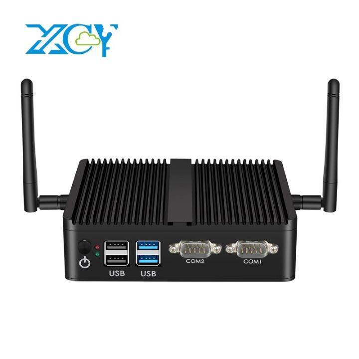 Xcy Fanless Mini Pc Intel Celeron J Quad Cores Dual Gbe Lan X Rs