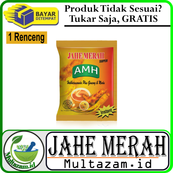 Multazam Id Jahe Merah Super Amh Amanah Sachet Habbatussauda