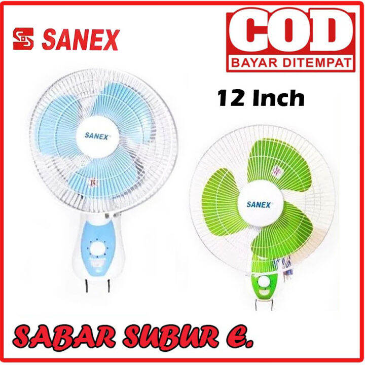 Sanex Kipas Angin Dinding 12 Inch Wall Fan Sanex 12 Inch Lazada