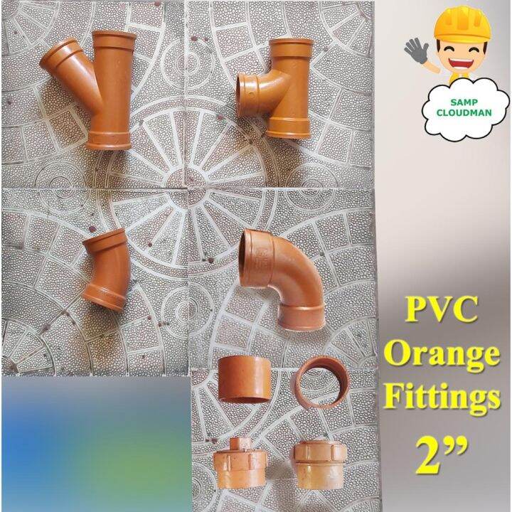 Neltex Pvc Orange Fittings Elbow Coupling Wye Tee Clean Out Size Pipe